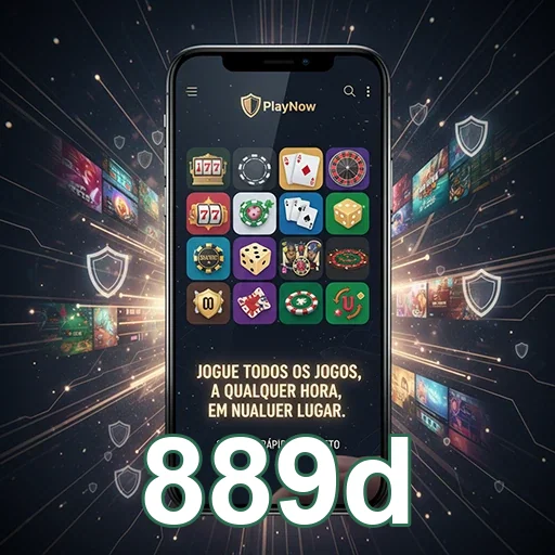 Interface do 889d com slots populares e jogos acessíveis.