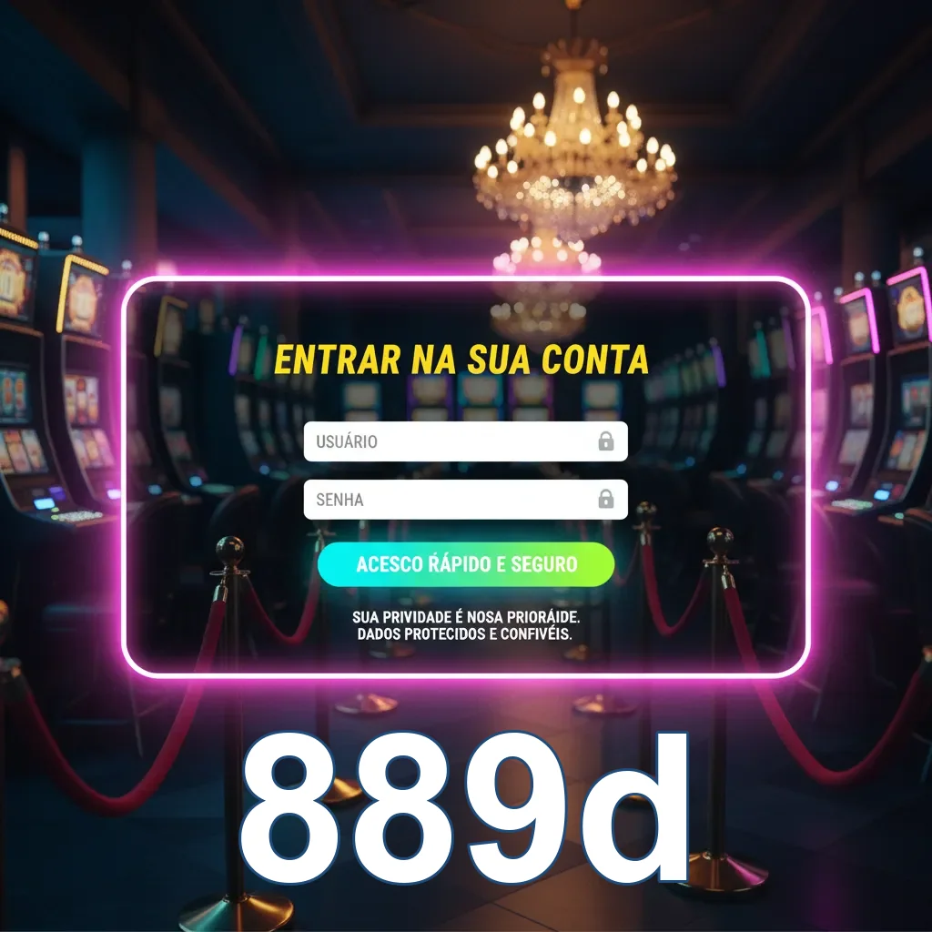 Diversão com Slots e Simplicidade nos Saques - 889d