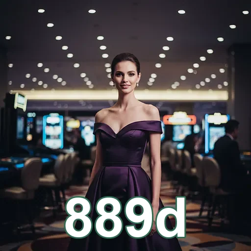 Assistente VIP da plataforma 889d em ambiente de cassino.